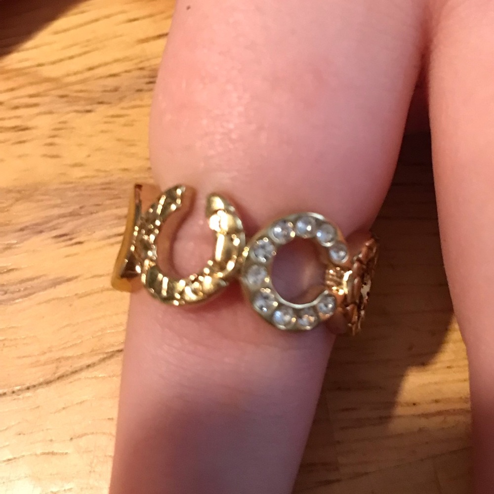 Gold Coach Ring
